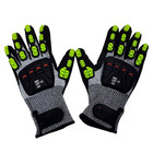 Anti Vibration Protective Work Gloves Cut Resistant High Quality with Oil-Proof 