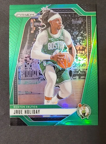 2024-25 Panini Prizm Jrue Holiday Green Prizm Jersey Color Match 