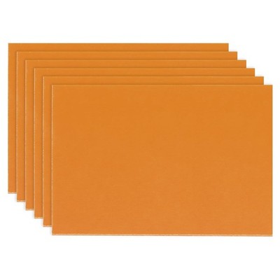 Orange Phenolic Sheet 6pcs 150x100x2mm Laminated Resin Board PCB Insulation
