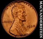 1938 Lincoln Wheat Cent- Choice Gem Brilliant Uncirculated Luster #i7751