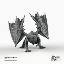 Black Dragon - Mini Monster Mayhem Wargaming Miniatures Games D D DnD