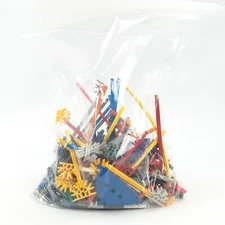 K'NEX 1 LB One LBS Pound Lot Bundle Bulk Pieces Lot Knex Parts Rods Connectors 