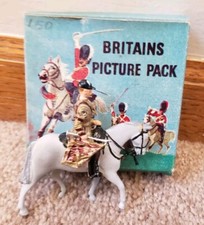 Britains: Picture Pack 1325B -Life Guards Trumpeter. c1950s with Box