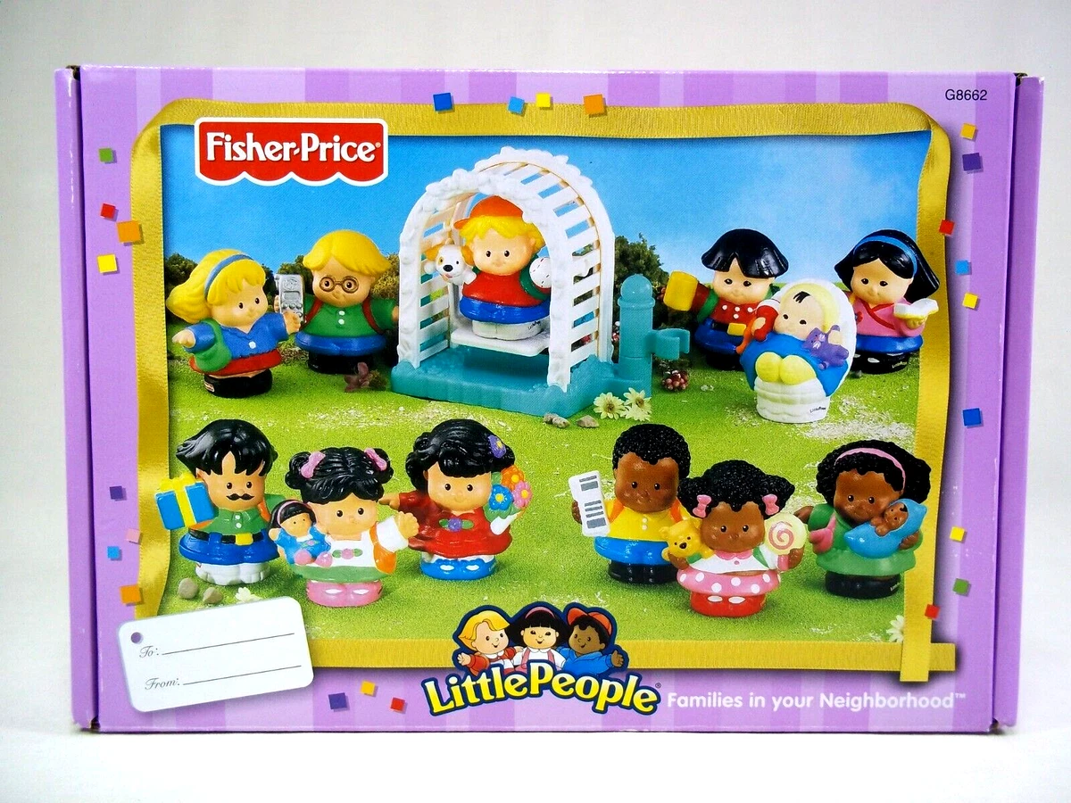 Fisher Price Little People Families In Your Neighborhood 2004 Set G8662 In  Box