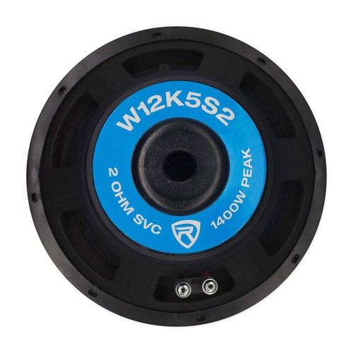 Rockville K5 W12K5S2 1400 Watt 2 Ohm Car Audio Subwoofer Sub 350w RMS CEA Rated! - 第 7/10 張圖片