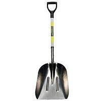 Seymour-Structron 49755 29'' Safety Green Fiberglass Handle Scoop Shovel