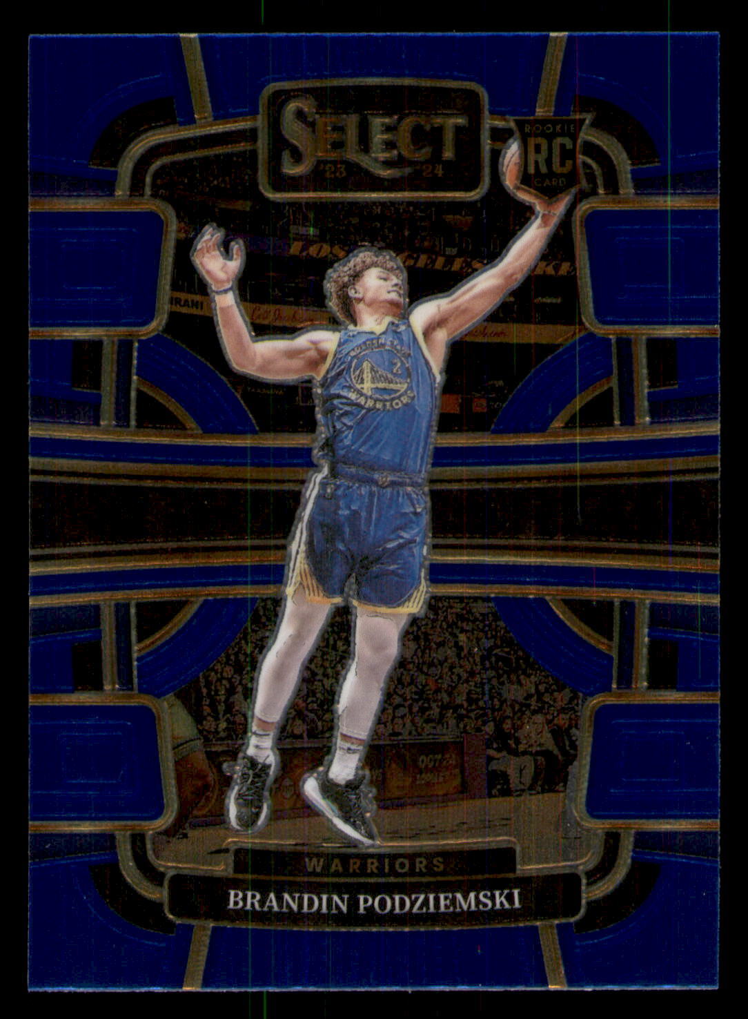 Brandin Podziemski 2023-24 Panini Select #93 Blue (Retail Base) RC Warriors