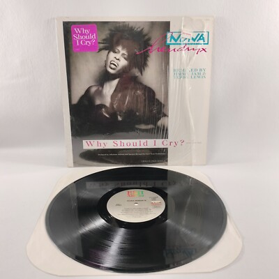 Nona Hendryx - Why Should I Cry (1987) Vinyl 12'' Single Female Trouble In Shrink