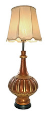 Rare Huge "Fortune Lamp Co" Mid Century Modern Genie Lamp Signed Dated 1963