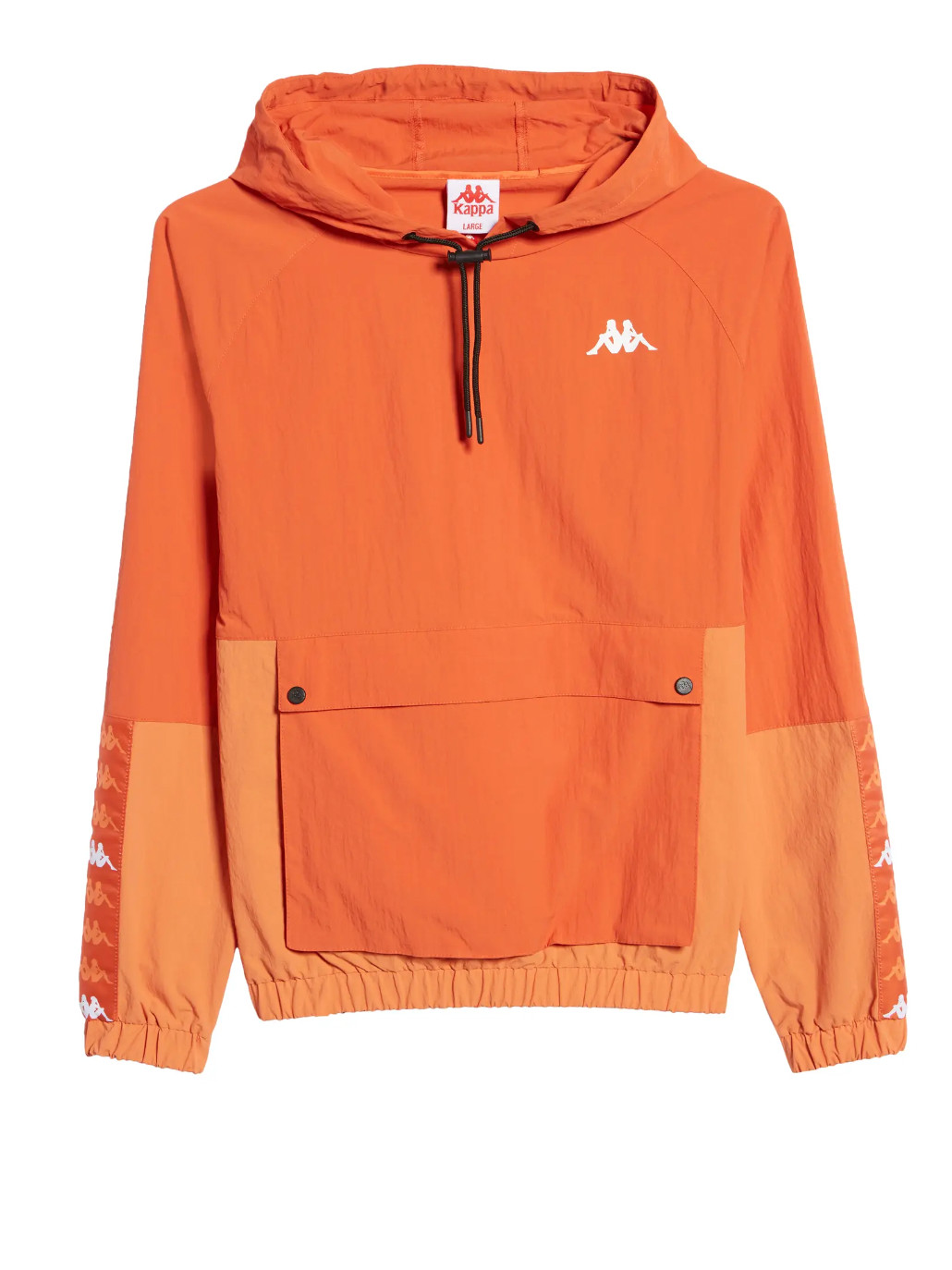 Kappa L133416 Orange Men s 222 Banda Edonin Anorak Size XL
