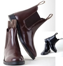  Classic Childs/childrens/kids Leather Jodhpur Boots. Black or Brown. All sizes!