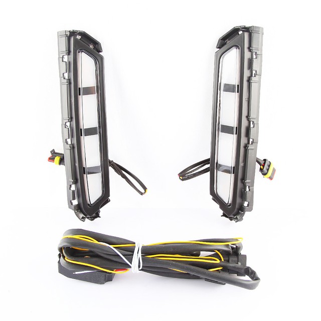 LED DRL for Hyundai Elantra 2019 2020 Daytime Running Light w/ Turn Signal Lamp eBay