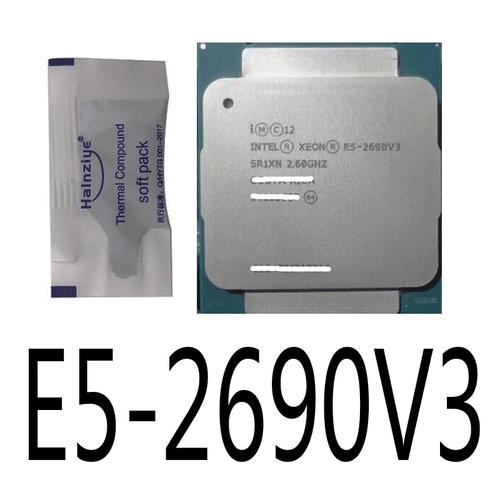 Intel Xeon E5-2690 V3 2,6 GHz processore CPU 12 core 30M 9,6GT/s SR1XN LGA2011-3 - Foto 1 di 1