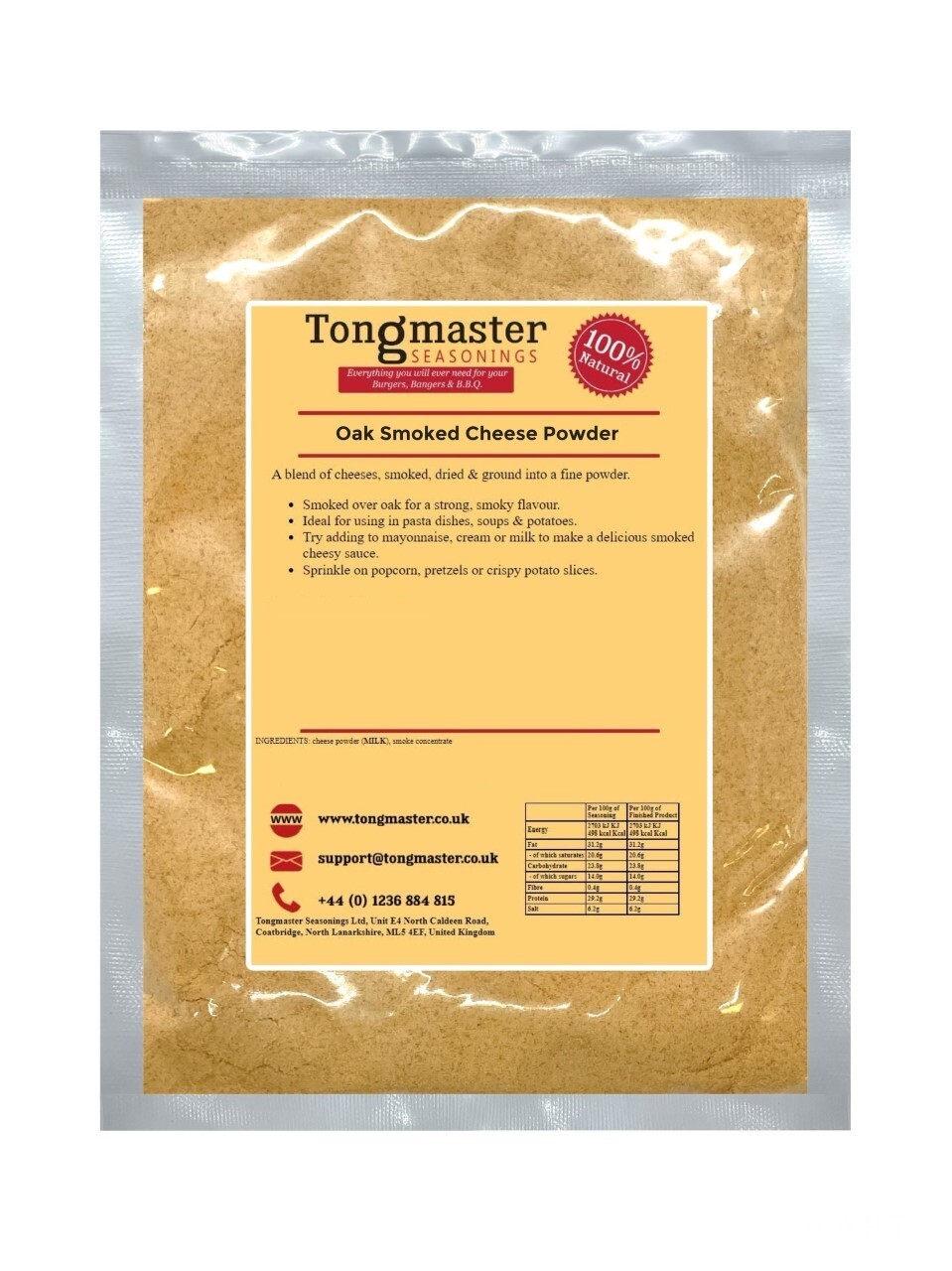 Oak Smoked Cheese Powder - 100g