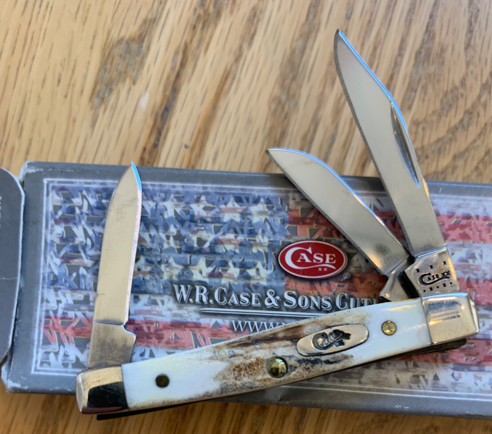 CASE STAG SMALL STOCKMAN KNIFE NEVER USED IN BOX #5333 SS BRST | eBay