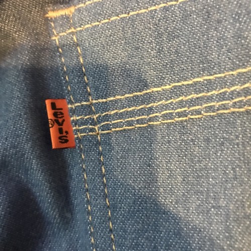 Vintage LEVIS 43415 4514 Men's Straight Blue Jeans 33x30 - Picture 4 of 7
