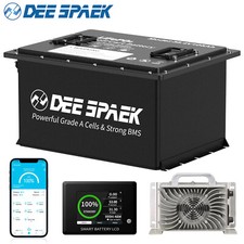 36V 105Ah Battery LiFePO4 Lithium for Golf Cart A Cells 200A BMS Monit Charger