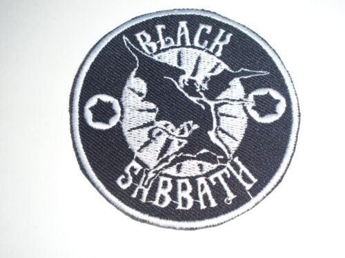 BLACK SABBATH IRON ON EMBROIDERED PATCH - Afbeelding 1 van 1