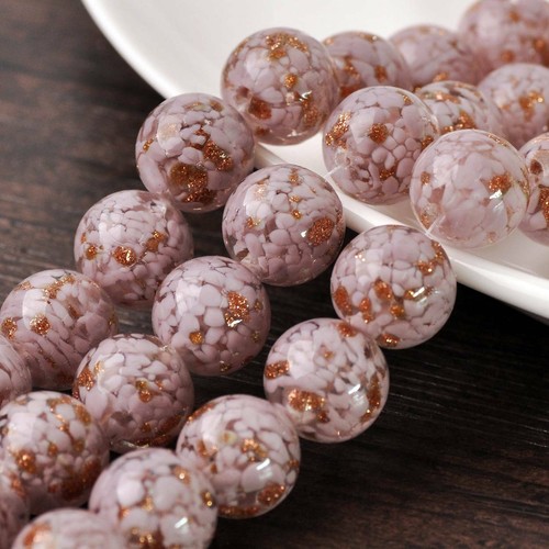 5pcs 12~20mm Round Lampwork Glass Charms Loose Craft Beads Jewelry Findings DIY - Picture 16 of 16