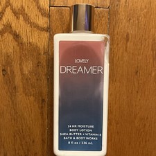 Bath Body Works LOVELY DREAMER Body Lotion 8 oz NEW Shea Vitamin E 24 Hour HTF