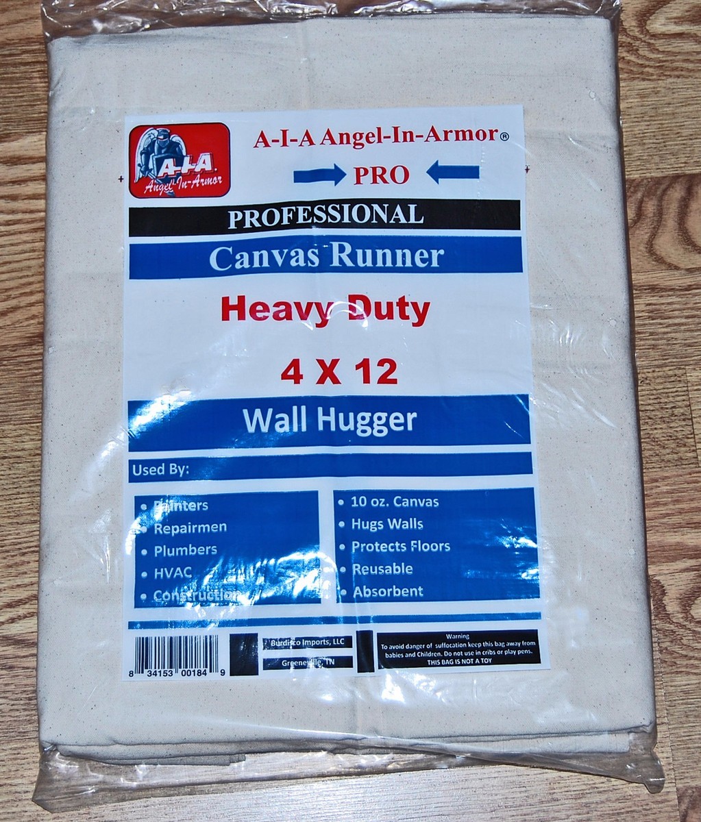 4' X 12' 10OZ Drop Cloth Runner 4' X 12' 10OZ Drop Cloth Runner