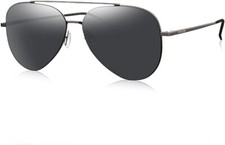 BOLON Designer Classic Aviator Nylon Lens Polarized UV400 Sunglasses BL8010