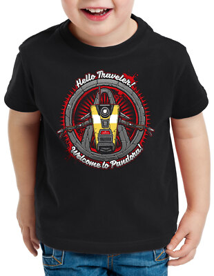 CL4P-TP robot Kinder T-Shirt pandora claptrap ego shooter