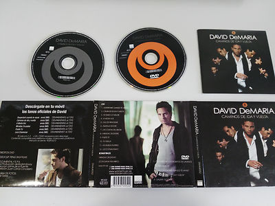 David Demaria Caminos De Ida Y Vuelta Cd + Dvd 2006 Edicion Especial Am