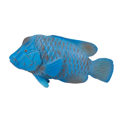 Mojo BLAU GROUPER Kunststoff Tier Meer Spielzeug Figur Modellfigur Fisch Bad Marine