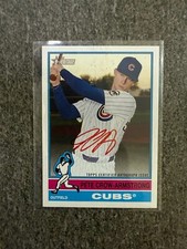 2025 Topps Heritage Pete Crow-Armstrong Real One Red Ink Auto /76 ROA-PC