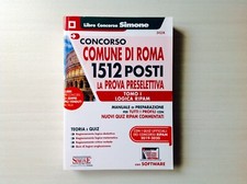 Libro Concorso Simone - Concorso Comune di Roma - Manuale di Preparazione