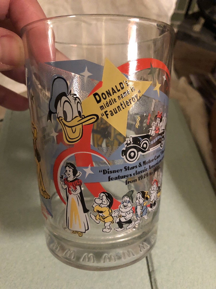 McDonalds Walt Disney 100 Years of Magic Glass Vintage Collectible 