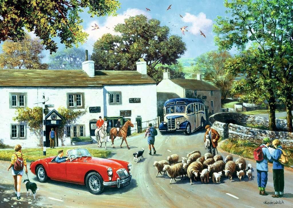 Ravensburger The Dales by Kevin Walsh 1000 piece scenic jigsaw puzzle