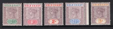 M11419 Gold Coast/Ghana 1898-1902 SG26/29 - 1898-1902 Definitives to 3d.