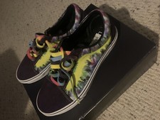 tie dye vans shoes