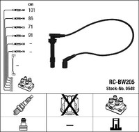 NGK 0548 Ignition Cable Kit For BMW