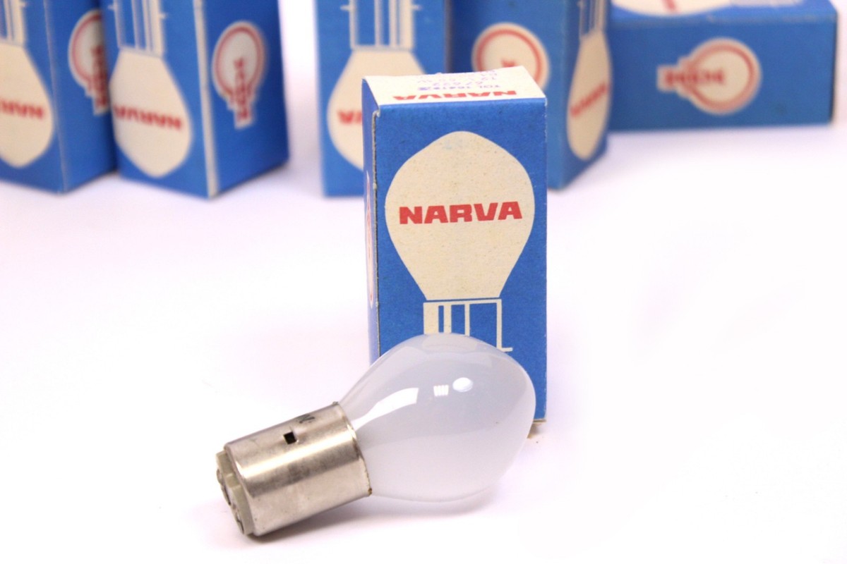 1x NARVA Glühlampe 6V 35W BA20S – Für Oldtimer, Traktoren, Motorräder (Opel Wanderer Etc.)