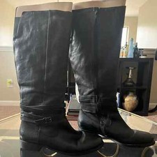 Arturo Chiang Black Riding Boots