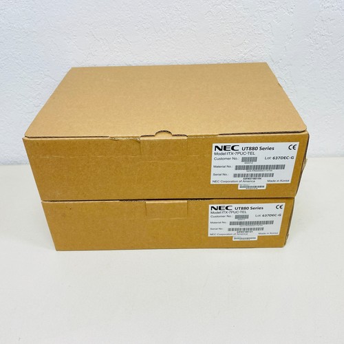 NEC UT880 Series ITX-7PUC-TEL Color Tablet Touchscreen IP Phone - Picture 3 of 5