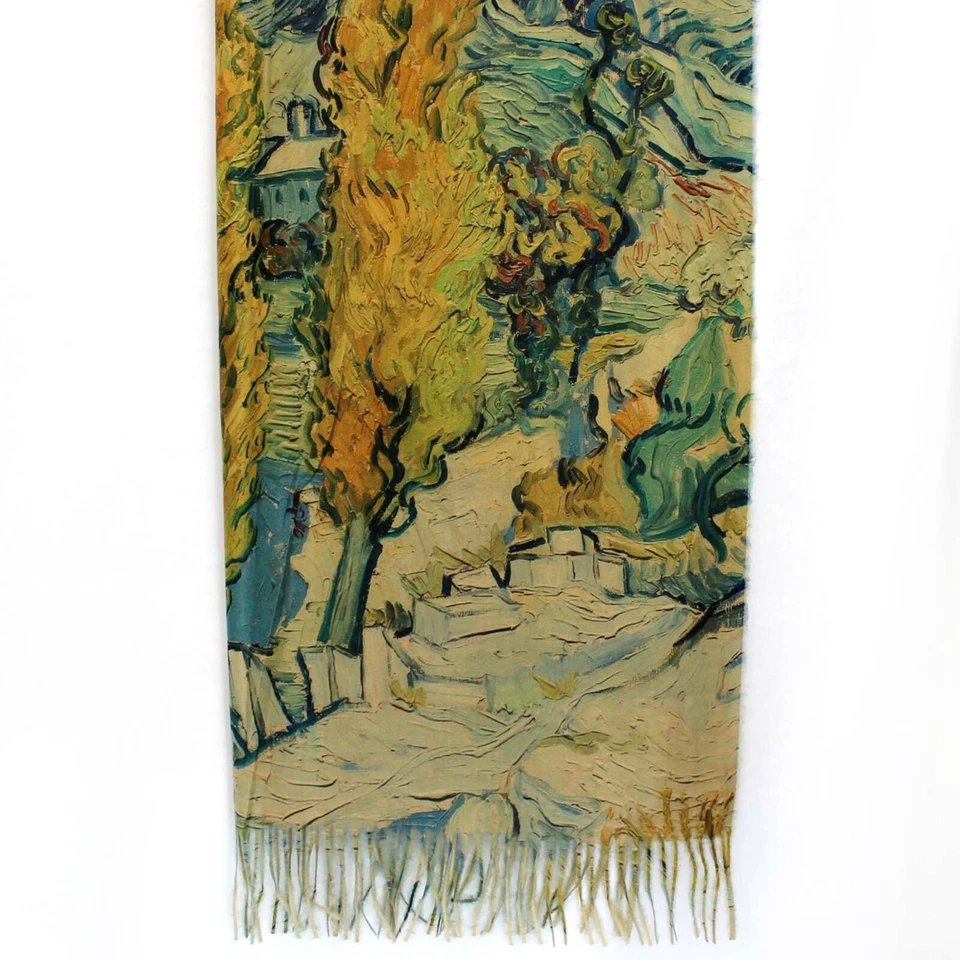 The Magic Scarf Company Mountains 印花保暖柔软围巾秋冬 — 第 3/4 张图片