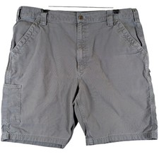 Carhartt Gray Cargo Shorts Workwear Utility Outdoor Casual Original Fit 40