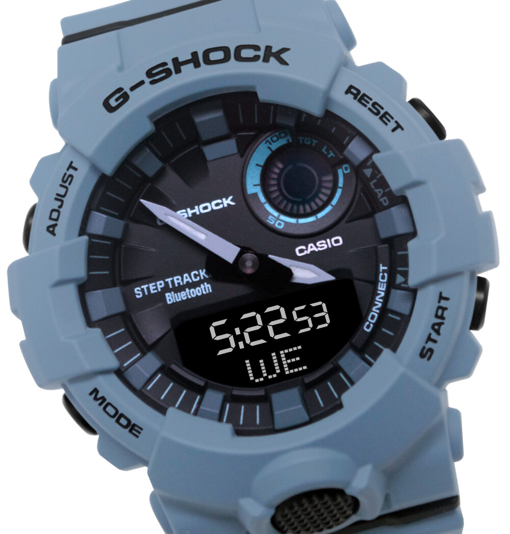 時計 G-SHOCK(CASIO) G-SQUAD GBA-800-2A GBA800UC-2A | Blue Gray Move Watch - G-SHOCK | CASIO