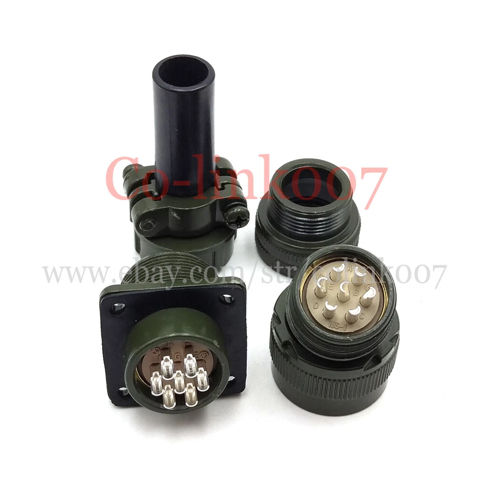 Termination Connector 3102A 16S 1P,N/MS3106B16S-1S, 7pin Aviation Plug Socket - Image 4 of 4