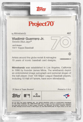 Topps Project 70 Card #457 Vladimir Guerrero Jr AP /51 | eBay Topps Project 70 Card #457 Vladimir Guerrero Jr AP /51 | eBay