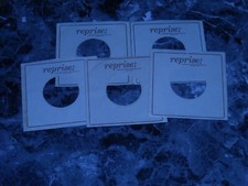 45 RPM COMPANY SLEEVES. ORIGINAL LOT OF FIVE WHITE REPRISE.