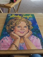 Vintage Shirley Temple Paper Dolls Book New Unused/Uncut