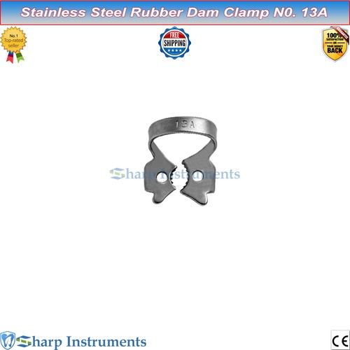 Orthodontic rubber dam clamp, Universal Brinker Clamps Stainless Steel RETAINERS - Picture 17 of 51