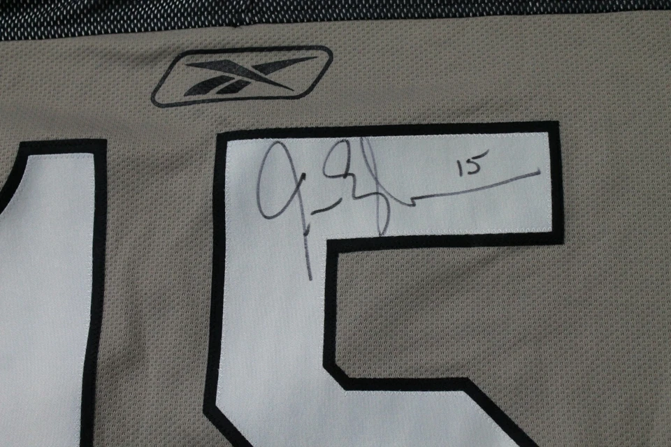 Camiseta deportiva de hockey XXL de Jamie Langenbrunner Dallas Stars firmada con autógrafo Reebok NHL Foto 3 de 4