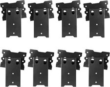 8 Pcs, 4x4 Brackets for Deer Stand w Powder Coated, Elevator Brackets Heavy-Duty