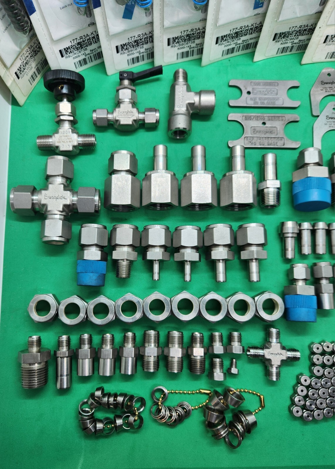 Lot Of 234 New Assorted 316ss Swagelok Fittings eBay